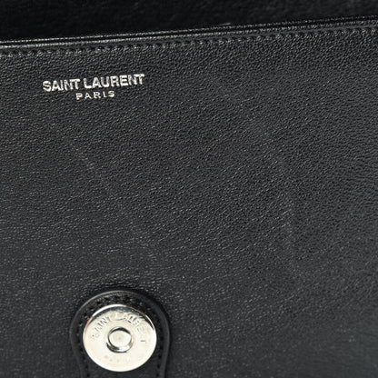 Saint Laurent Calfskin Y Studs Crossbody Bag Black 10 of 15