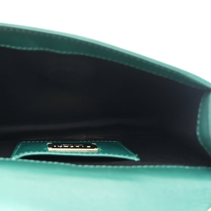 Bulgari Galuchat Calfskin Serpenti Forever Crossbody Bag Green 6 of 10