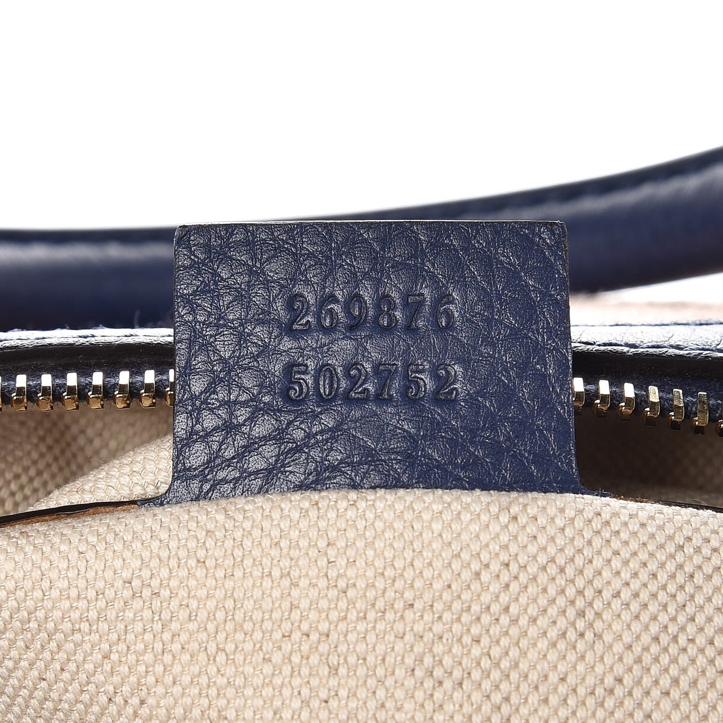 Monogram Vintage Web Small Boston Blue