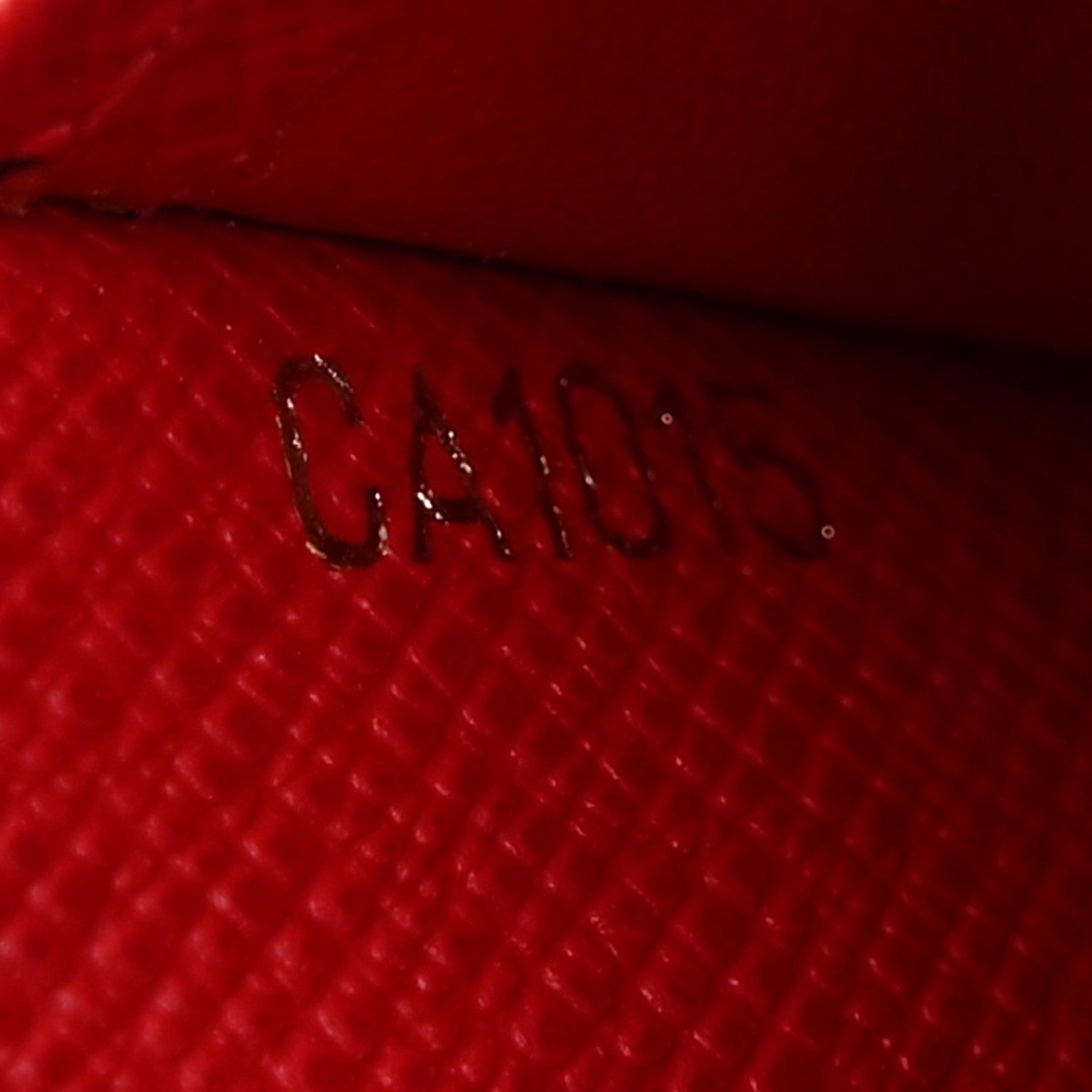 Louis Vuitton Damier Ebene Koala Small Ring Agenda Cover Red 7 of 8
