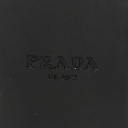 Prada Suede Crystal Ballerina Flats 39 Black 7 of 9