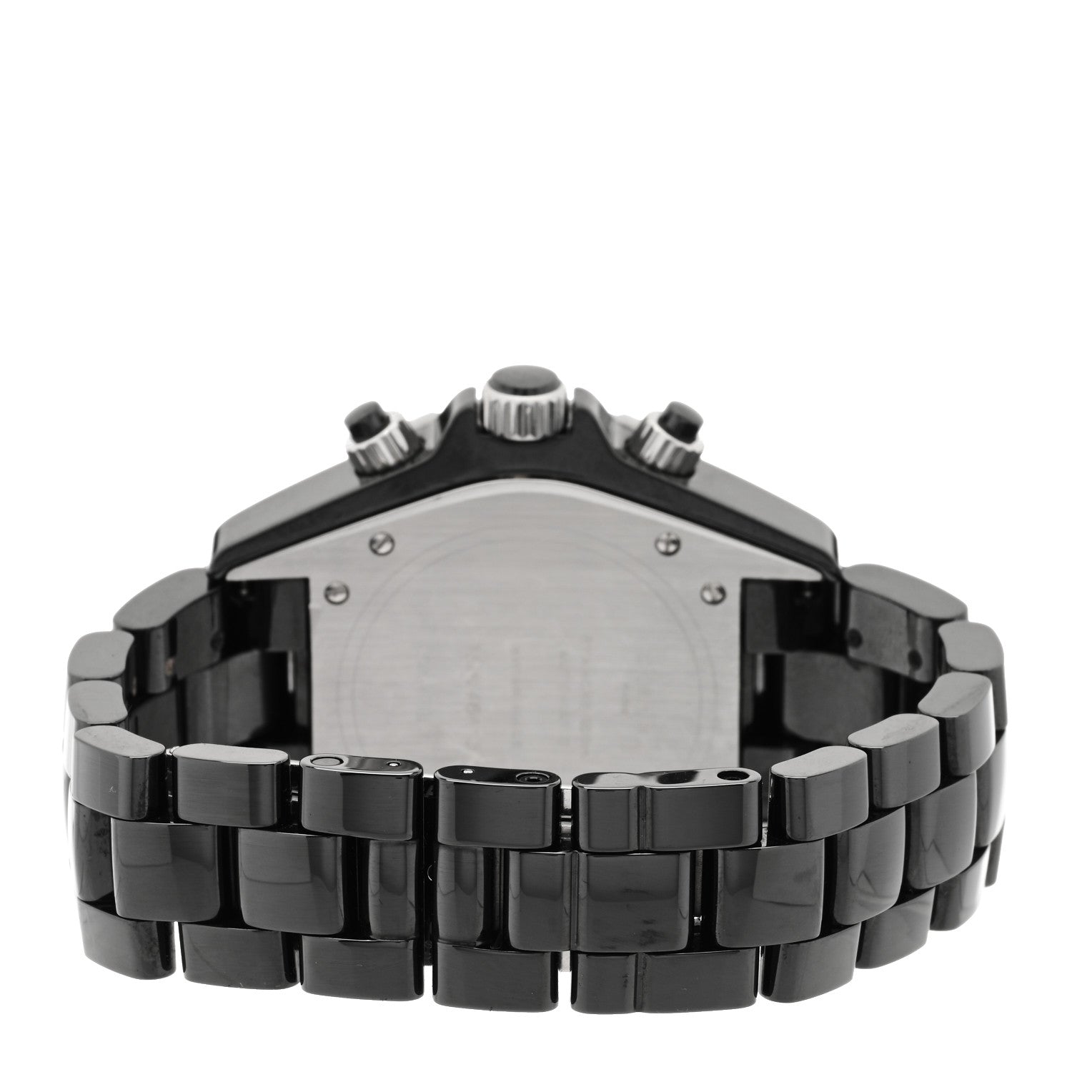 Chanel Stainless Steel Ceramic 41mm J12 Chronograph Automatic Watch Black 3 of 5