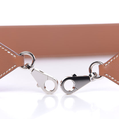 Hermes Swift Epsom Pocket Kelly Shoulder Strap Gold 5 of 6