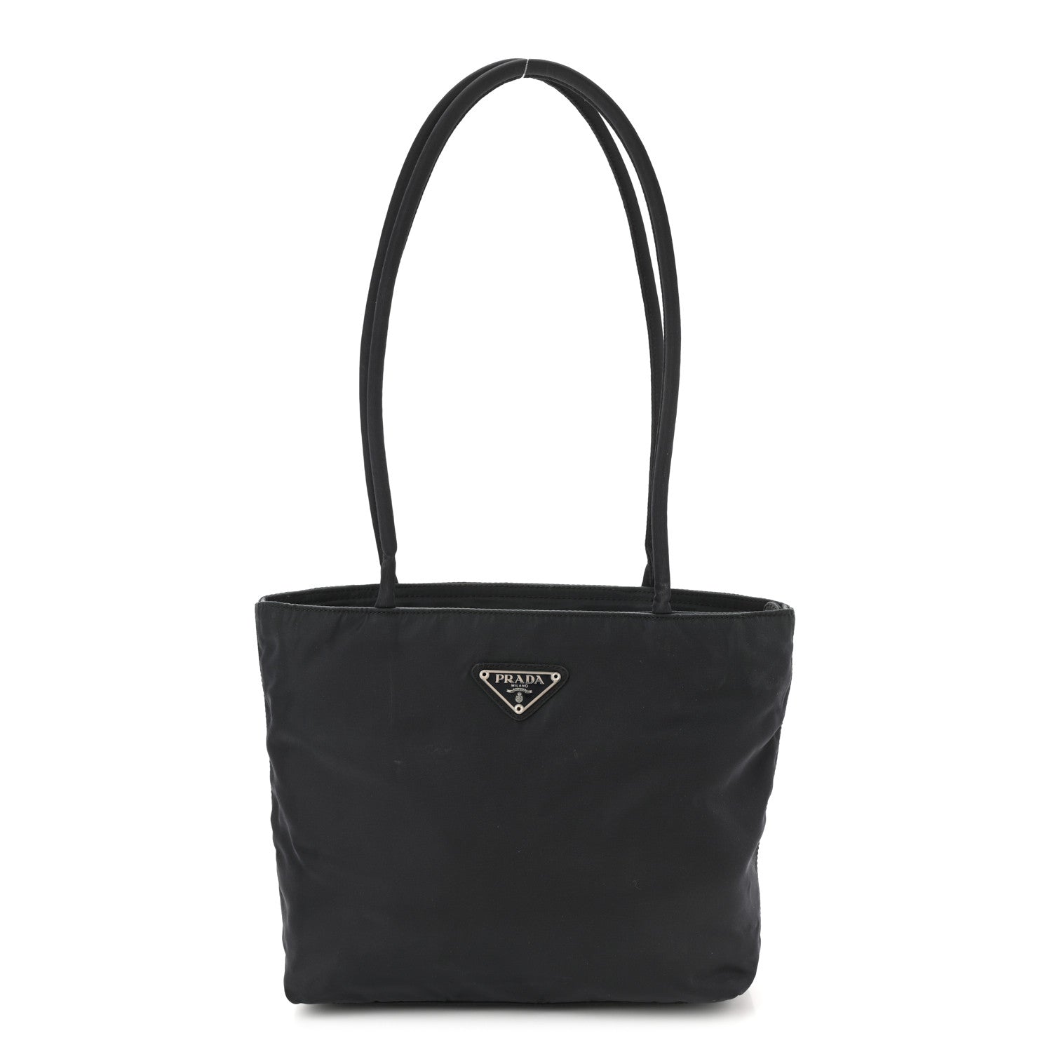 Prada Tessuto Nylon Shoulder Bag Black 1 of 9