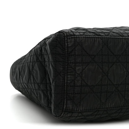 Christian Dior Nylon Cannage Medium Lady Dior Black 9 of 11