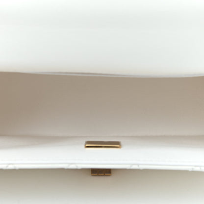 Chanel Aged Calfskin Quilted 2.55 Reissue Mini Flap White 5 of 9