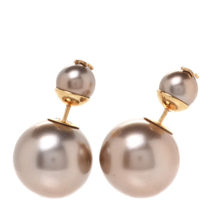 Christian Dior Pearl Mise En Dior Tribal Earrings 1 of 5
