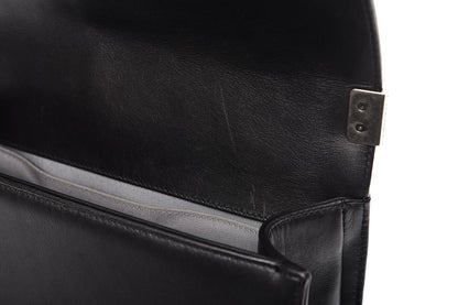 Chanel Calfskin Quilted Medium Boy Flap Black 11 of 11