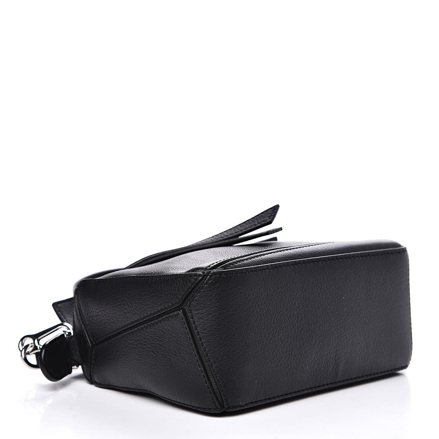 Calfskin Mini Puzzle Bag Black