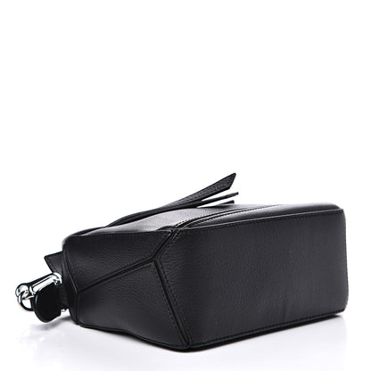 Loewe Calfskin Mini Puzzle Bag Black 3 of 10