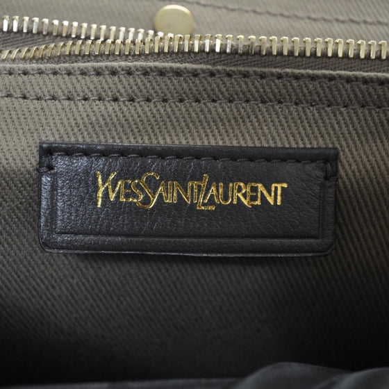 Saint Laurent Leather Medium Muse Two Grey 7 of 9
