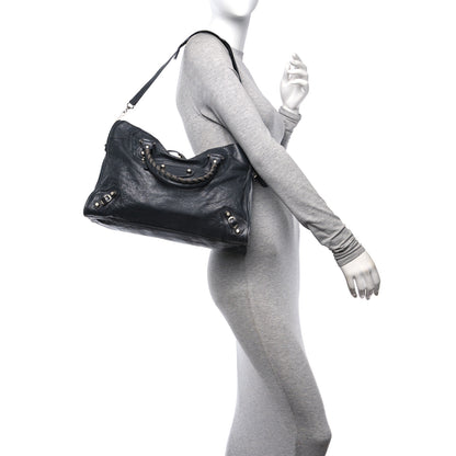 Balenciaga Agneau Giant 12 Silver Hardware City Gris Chartreux 2 of 12