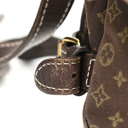 Louis Vuitton Monogram Mini Lin Saumur Ebene 15 of 18