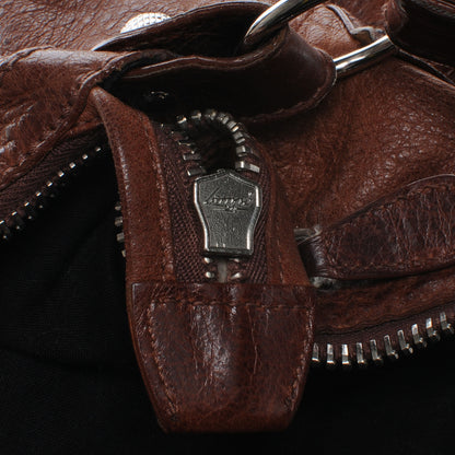 Balenciaga Agneau Giant 21 Silver Hardware Day Hobo Sienna 8 of 9