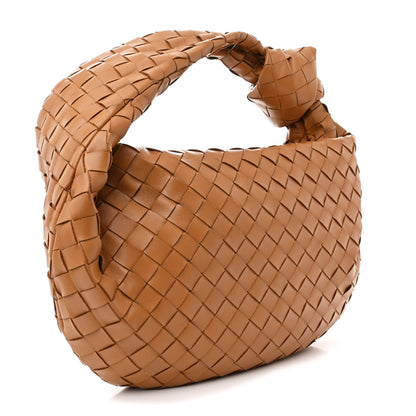 Bottega Veneta Nappa Intrecciato Teen Jodie Hobo Caramel 3 of 10