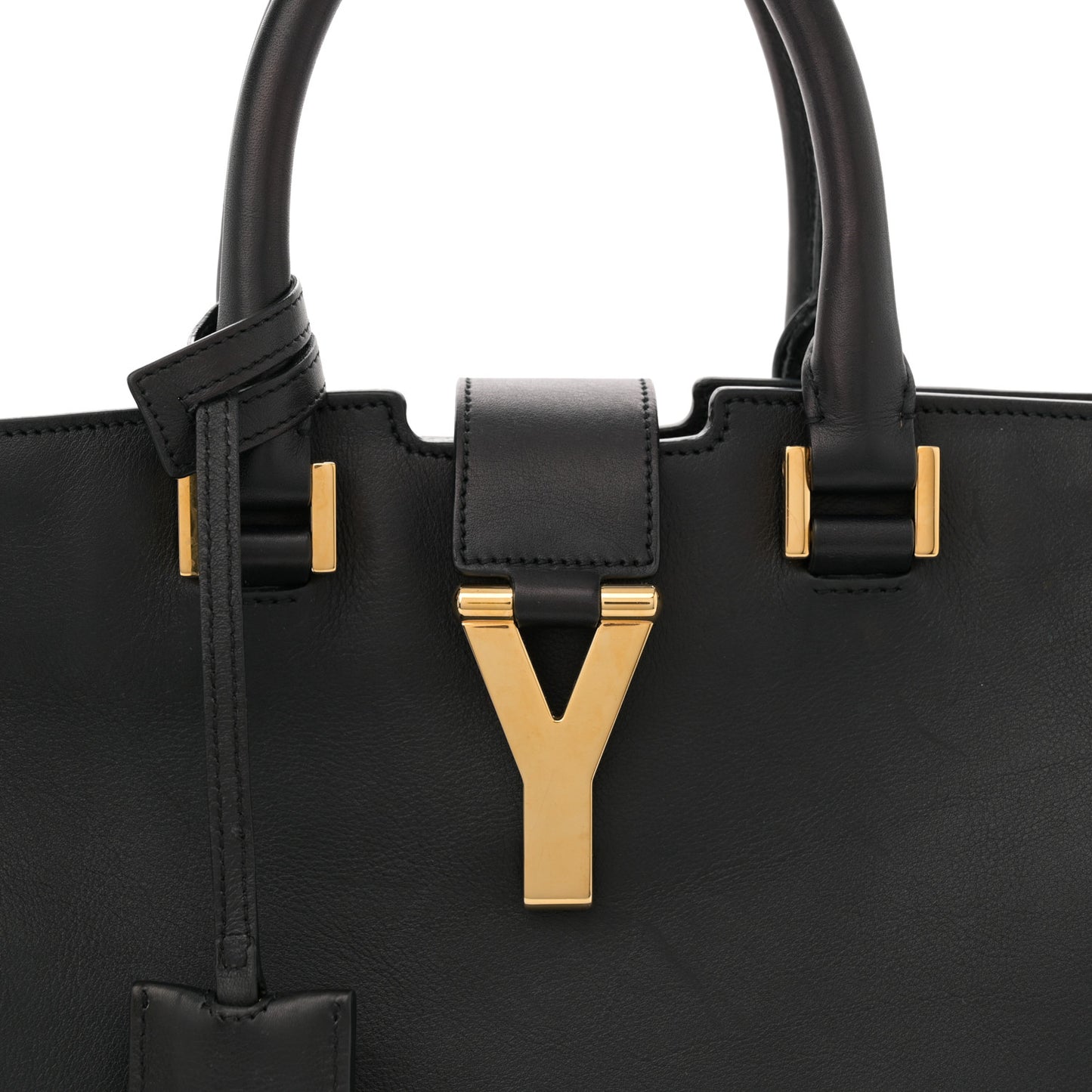 Calfskin Small Classic Y Cabas Black
