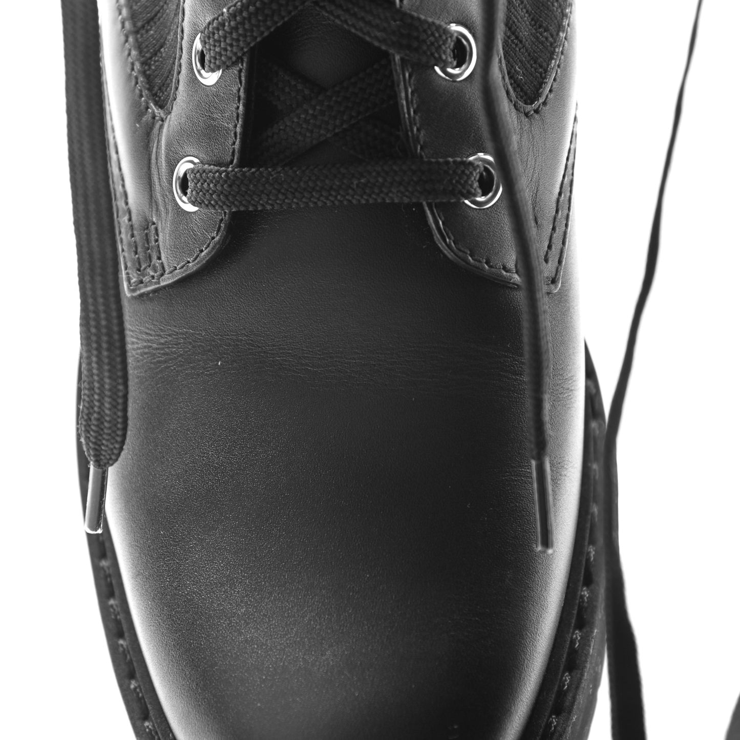 Calfskin Stretch Fabric Rockoko Biker Boots 39 Tobacco Black Marino
