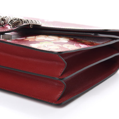 Gucci Calfskin Blooms Print Medium Dionysus Shoulder Bag Romantic Cherry Multicolor 7 of 11