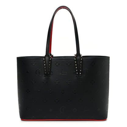 Christian Louboutin Calfskin Loubinthesky East West Cabata Tote Black 1 of 13