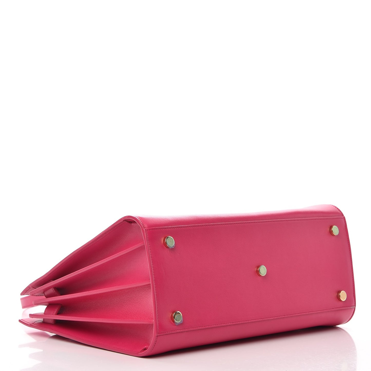 Calfskin Small Sac De Jour Lipstick Fuchsia