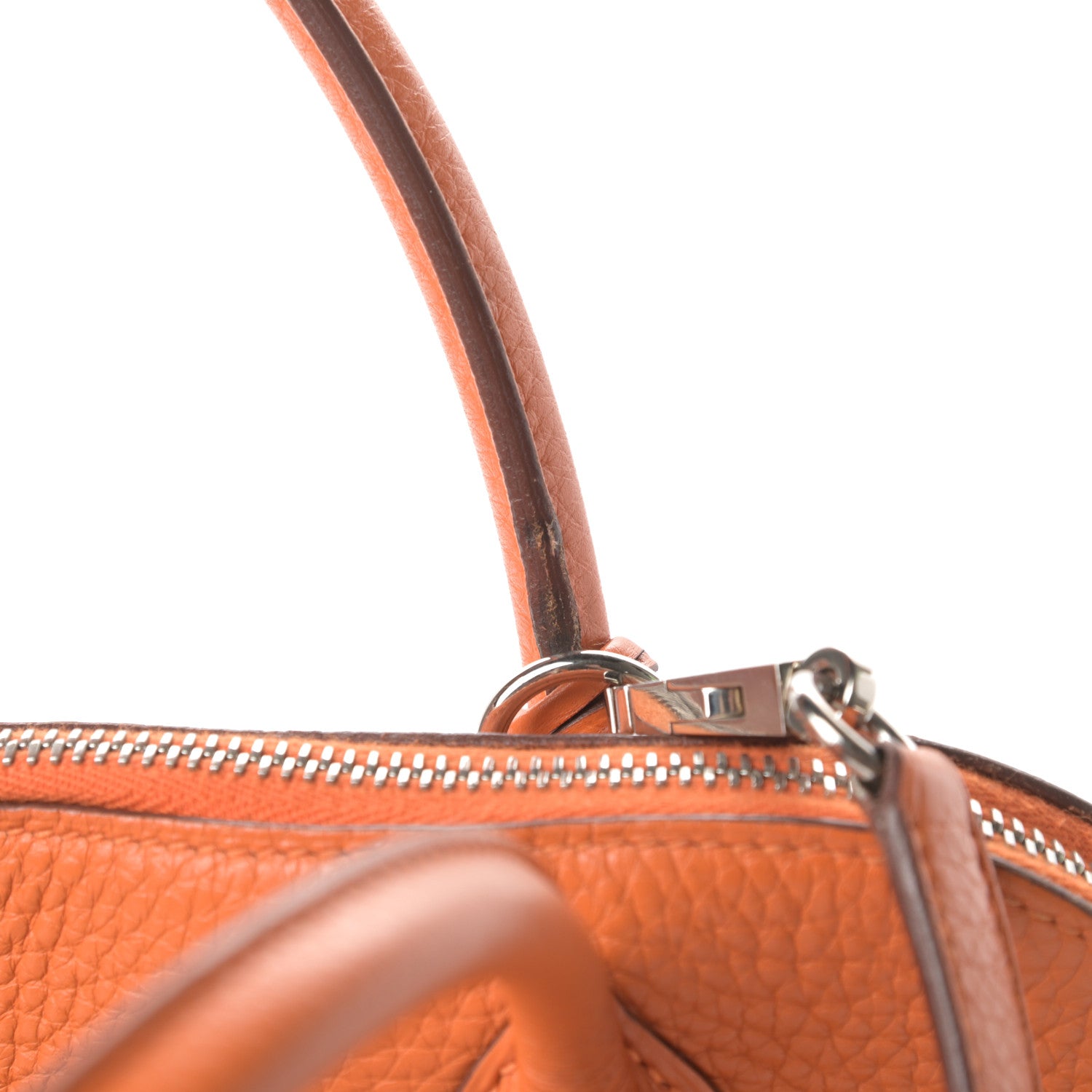 Hermes Taurillon Clemence Bolide 31 Orange 16 of 16