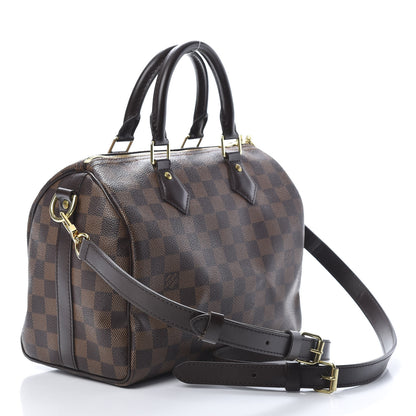Louis Vuitton Damier Ebene Speedy Bandouliere 25 3 of 13