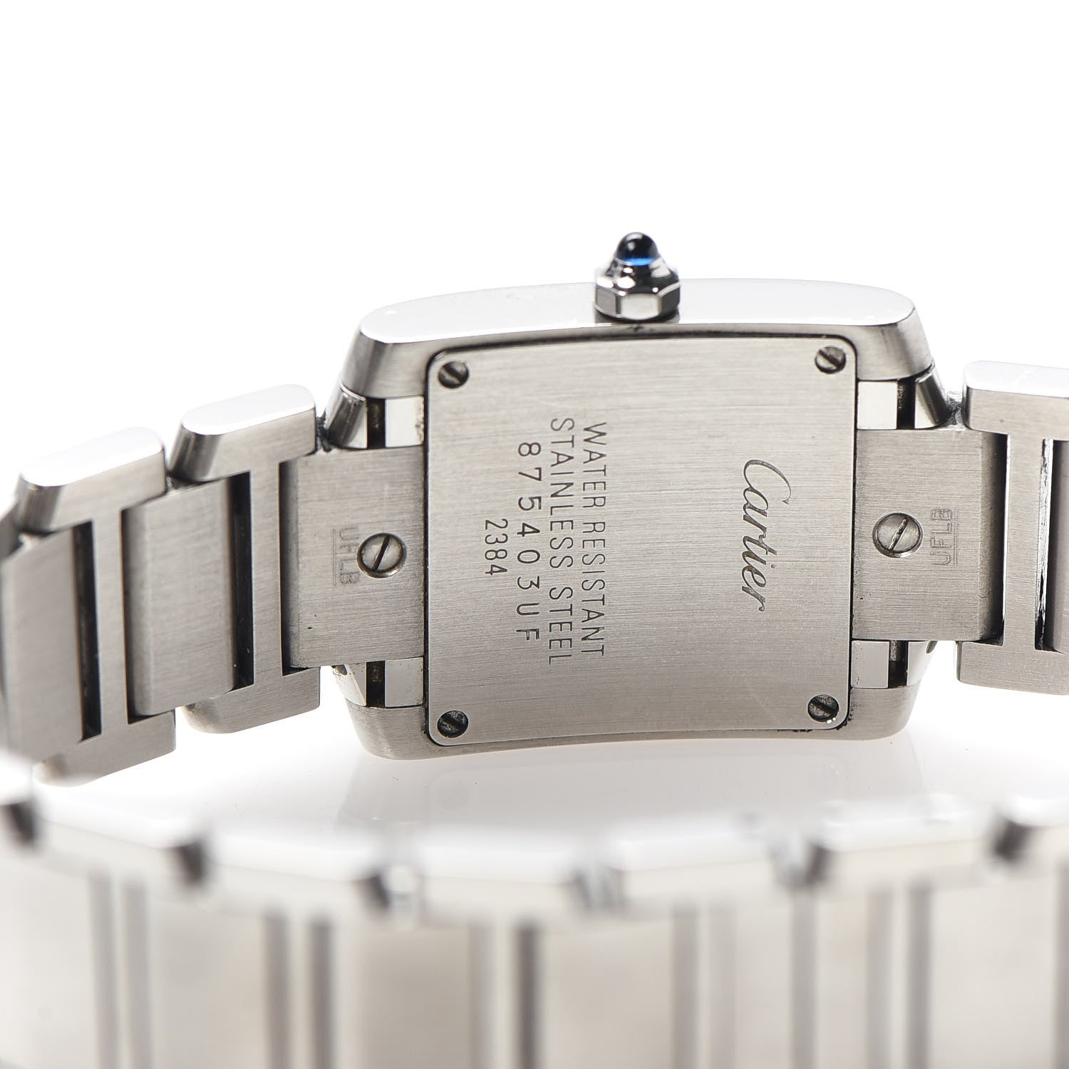Cartier Stainless Steel 20mm Tank Francaise Quartz Watch 5 of 7