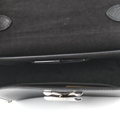Louis Vuitton Epi Twist Shoulder Bag MM Black 5 of 10