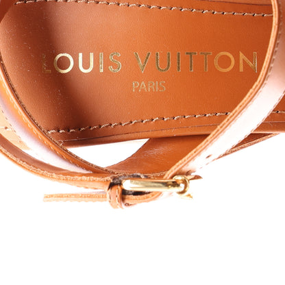 Louis Vuitton Calfskin LV Isola Sandals 40 Cognac 10 of 10