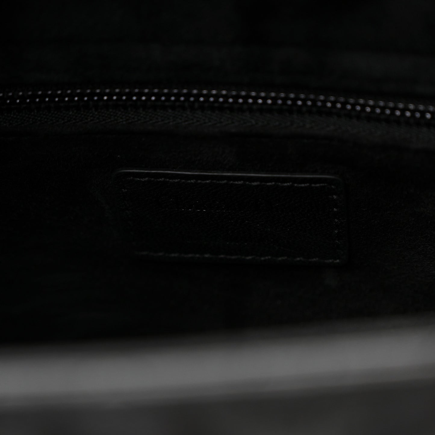Lambskin Cannage Large Lady Dior Black