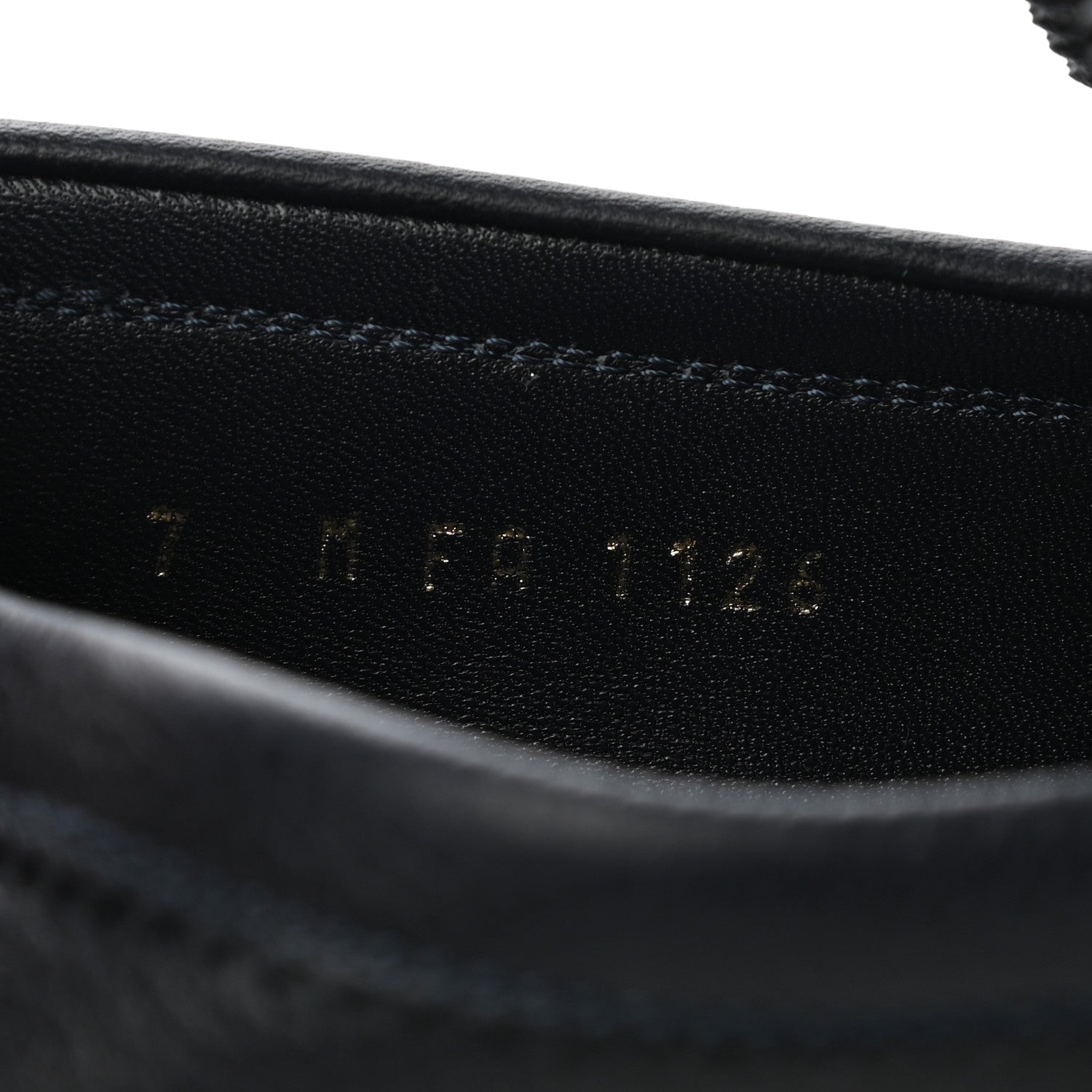 Louis Vuitton Calfskin Mens Major Loafers 7 Navy Blue 7 of 9