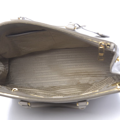 Prada Saffiano Large Galleria Double Zip Tote Pomice 5 of 23