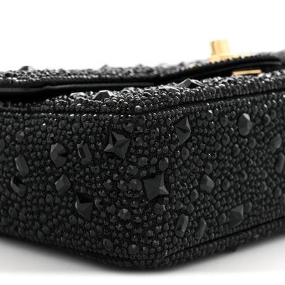 Chanel Strass Evening Flap Bag Black 9 of 11