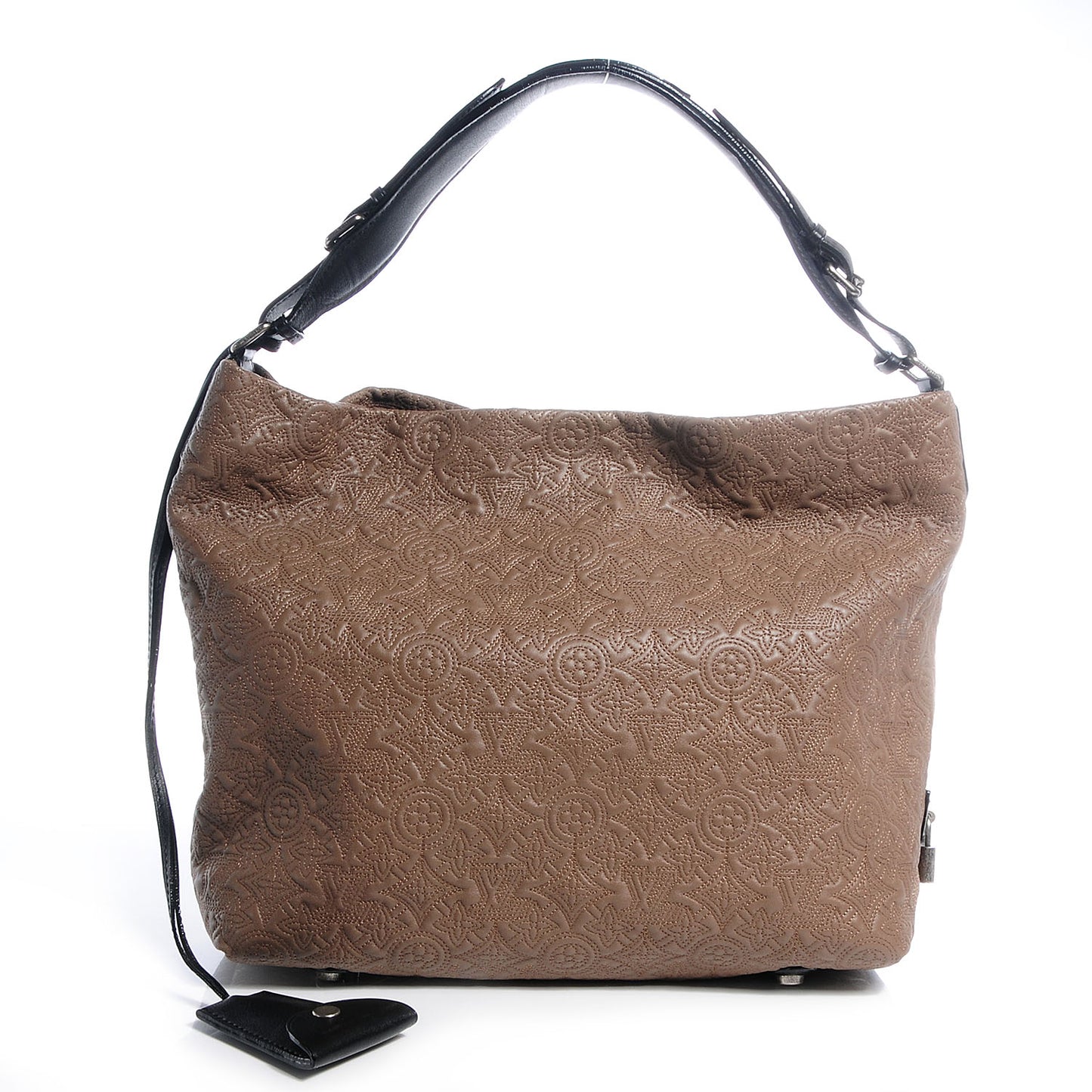 Monogram Lambskin Antheia Hobo PM Fumee