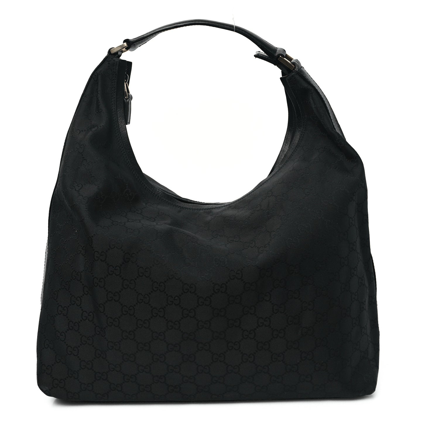 Nylon Monogram Large Hobo Black