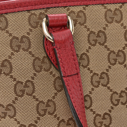 Gucci Monogram Small Bree Tote Red 11 of 13