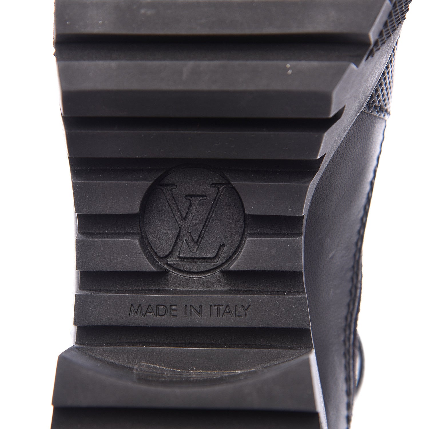Louis Vuitton Suede Calfskin Laureate Platform Desert Boots 37 Black 7 of 8