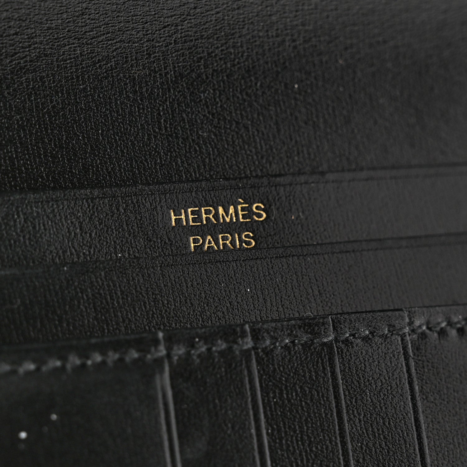 Hermes Box Bearn Compact Wallet Black 6 of 8