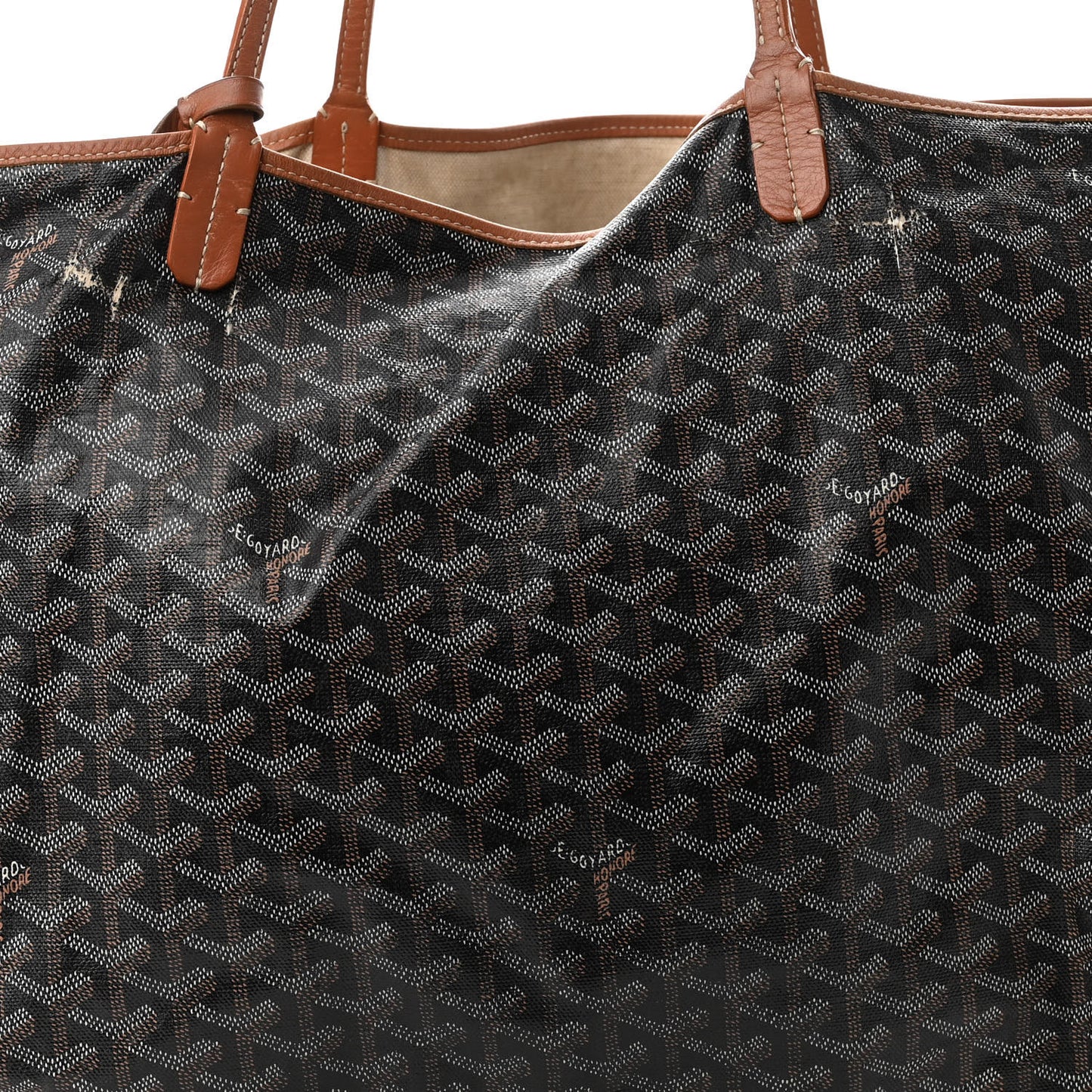 Goyardine Saint Louis GM Black Gold