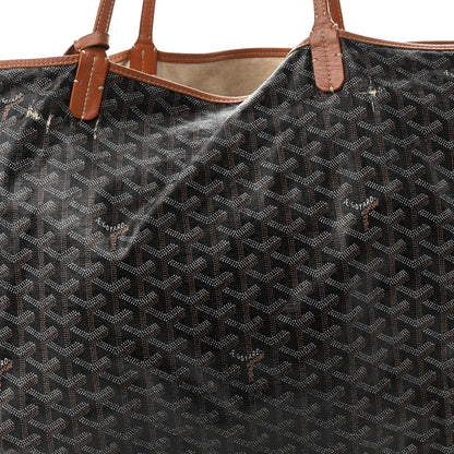 Goyard Goyardine Saint Louis GM Black Gold 8 of 14