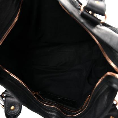 Balenciaga Agneau Giant 21 Rose Gold Hardware City Black 6 of 11