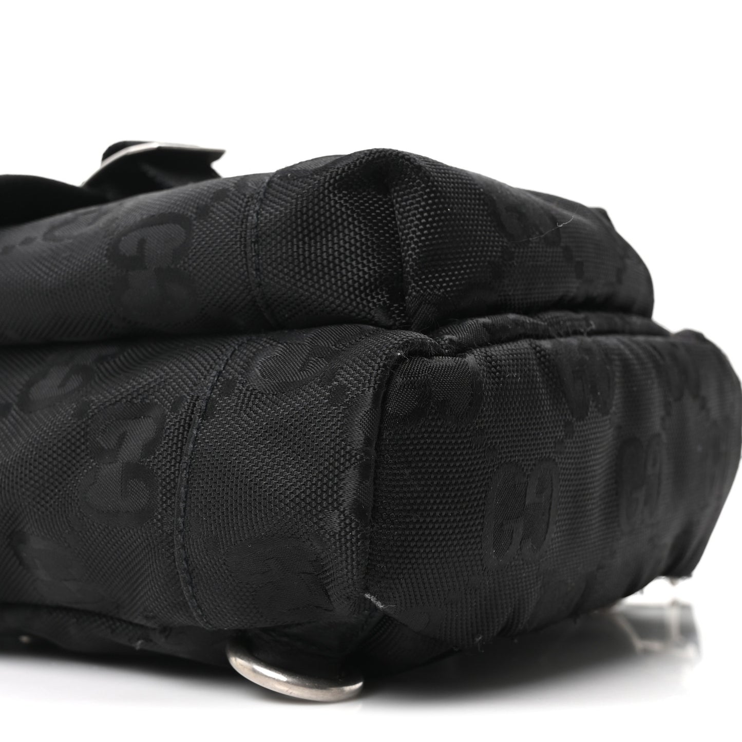 Econyl Nylon Monogram Off The Grid Sling Backpack Black