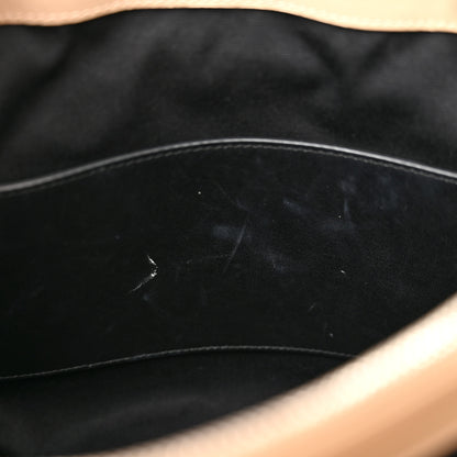 Saint Laurent Calfskin Y Quilted Monogram Large Loulou Shopper Nude Powder 7 of 10