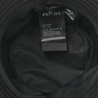 Prada Crystal Tessuto Bucket Hat L Black Acciaio 7 of 8