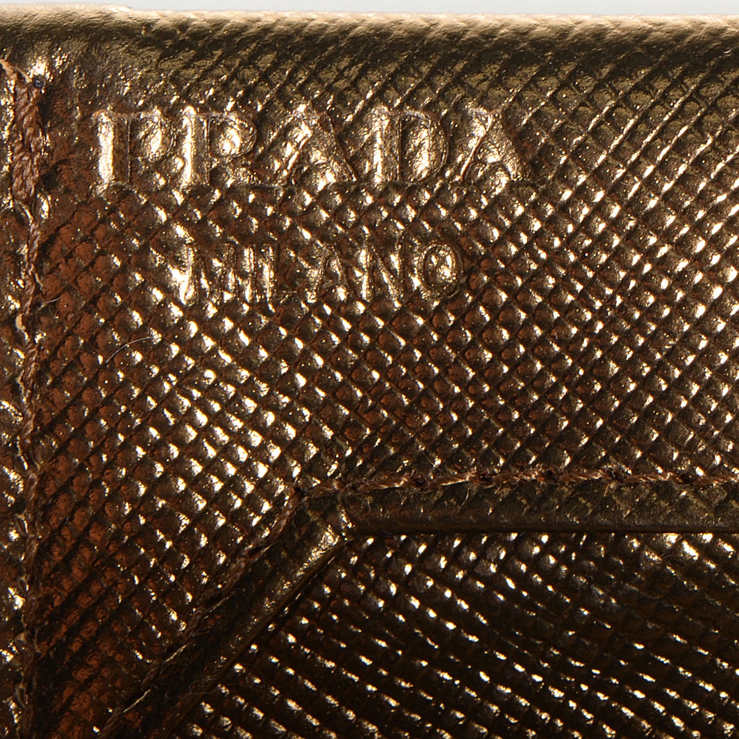 Saffiano Coin Purse Bronzo