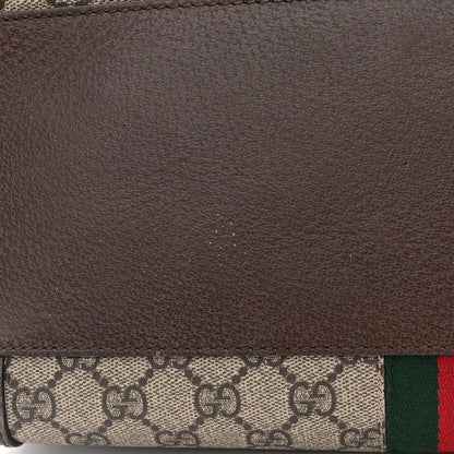 Gucci GG Supreme Monogram Web Medium Ophidia Tote Bag Brown 13 of 13