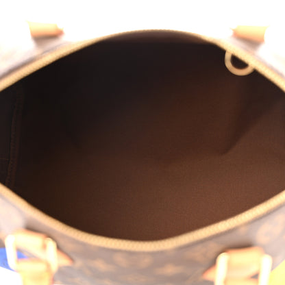 Louis Vuitton Monogram World Tour Speedy Bandouliere 30 5 of 13
