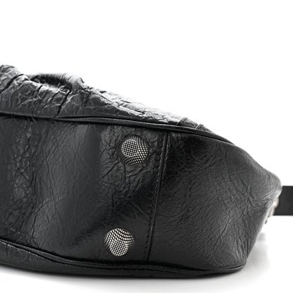 Balenciaga Agneau Arena Small Le Cagole Shoulder Bag Black 10 of 10