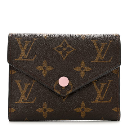 Louis Vuitton Monogram Victorine Wallet Rose Ballerine 1 of 6