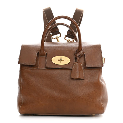 Mulberry Natural Leather Cara Delevingne Convertible Backpack Brown 1 of 12